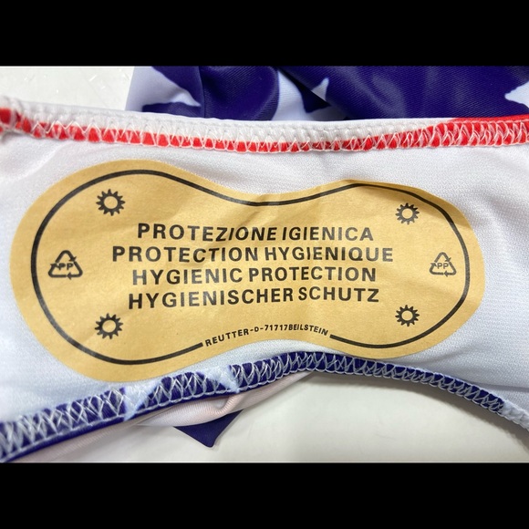 NEW Tuonroad American Flag Prints Women One Piece Swimsuit Bath Suit SM,L,XL,XXL - Picture 11 of 11